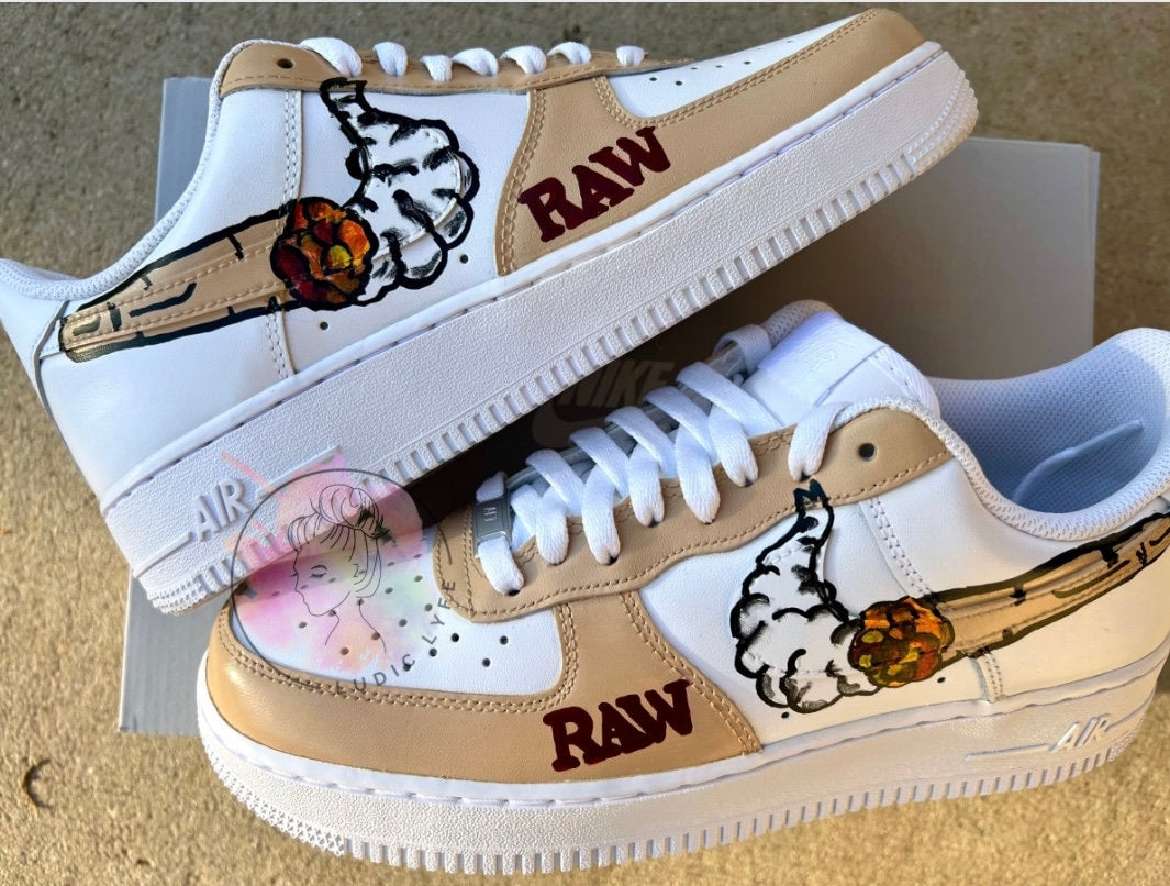 Raw Blunt Custom Air Force 1 â customasurprise