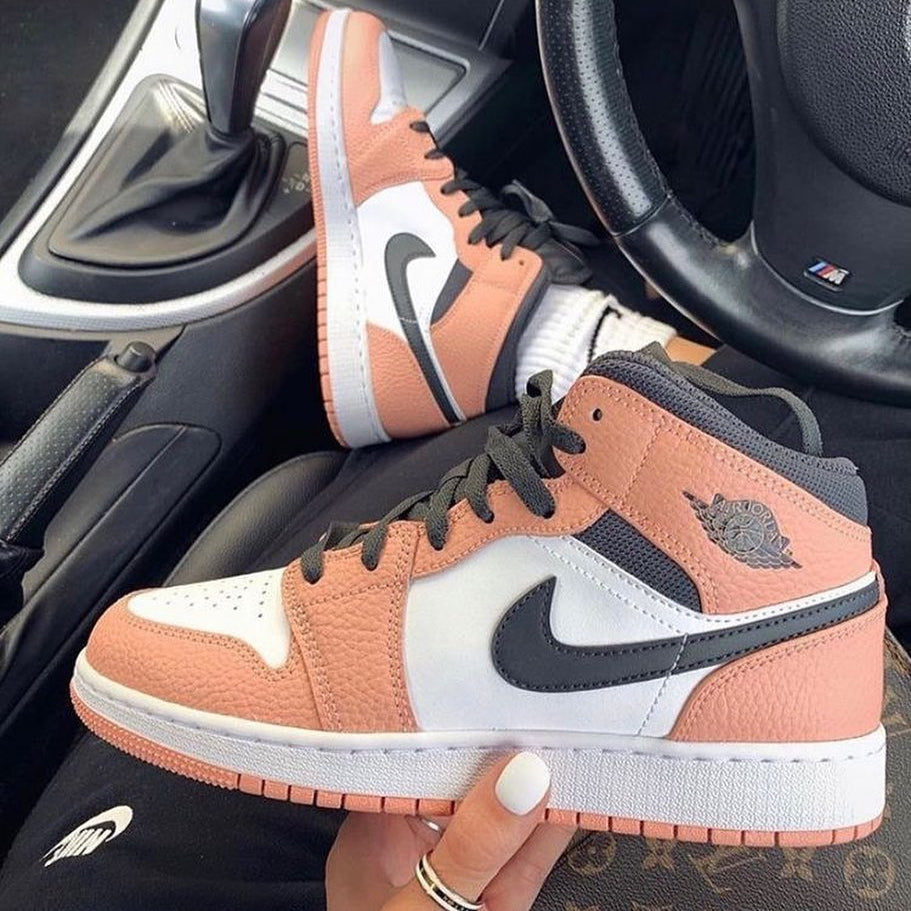 Custom Air Force 1 Orange Black White