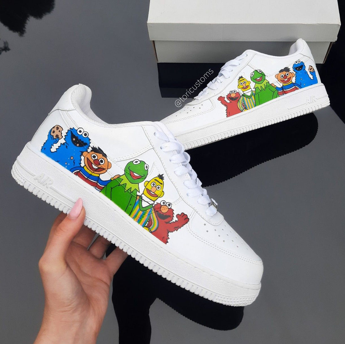 custom air force 1 sesame street