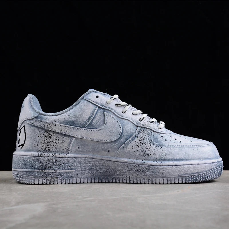 Custom Air Force 1 Blue With Cross