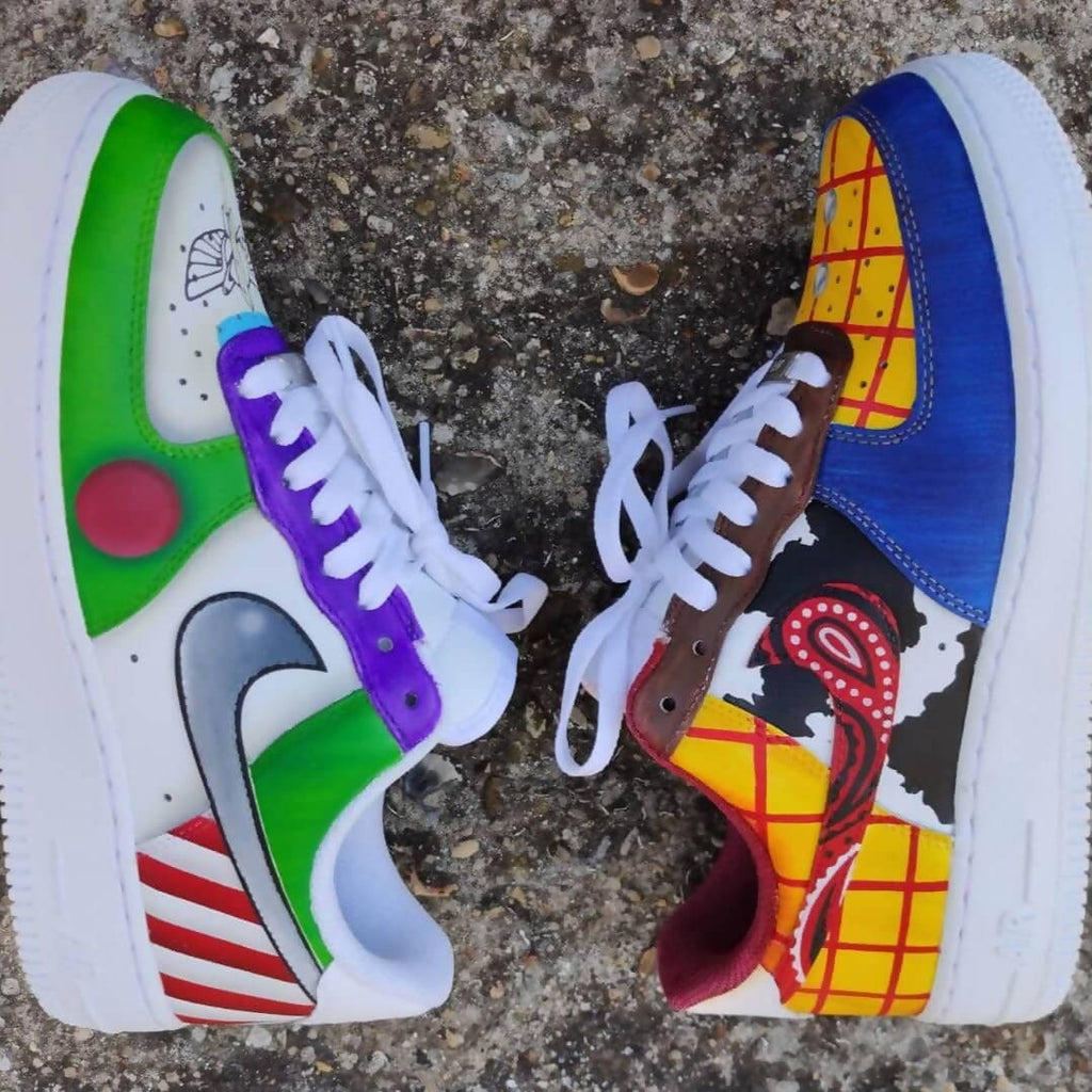 Custom Air Force 1 Multicolor With Various Patterns