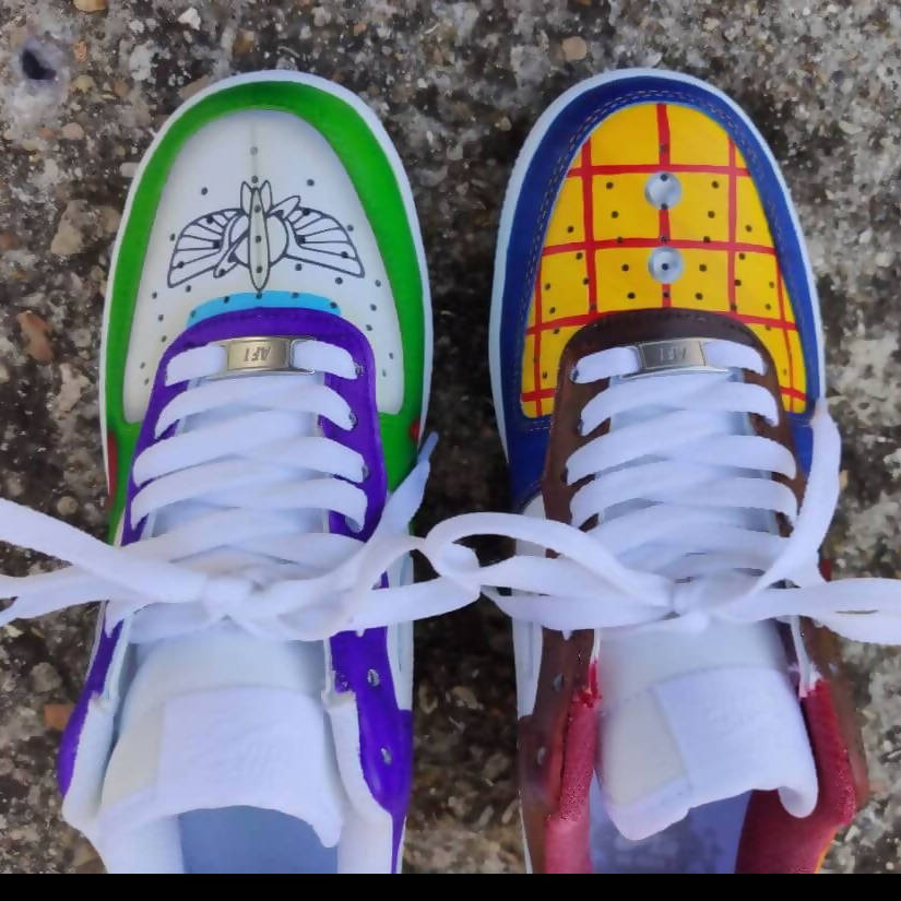 Custom Air Force 1 Multicolor With Various Patterns