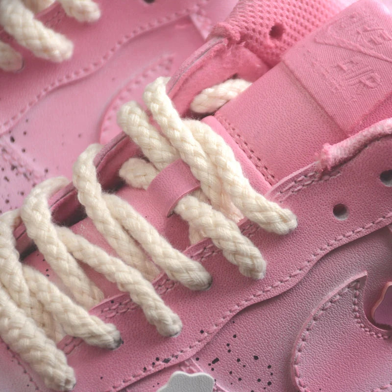 Custom Air Force 1 Pink With Cross
