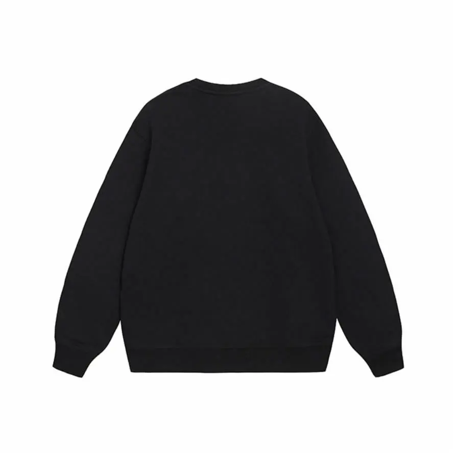 Custom Embroidery Nike Sweatshirt Black With Stitched Bunny