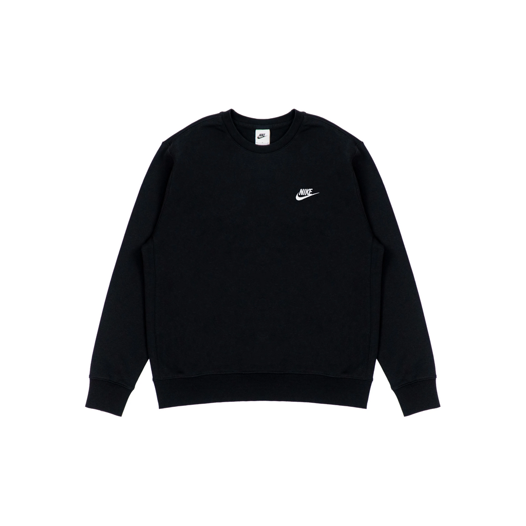 Custom Embroidery Nike Sweatshirt Black With White Dragon