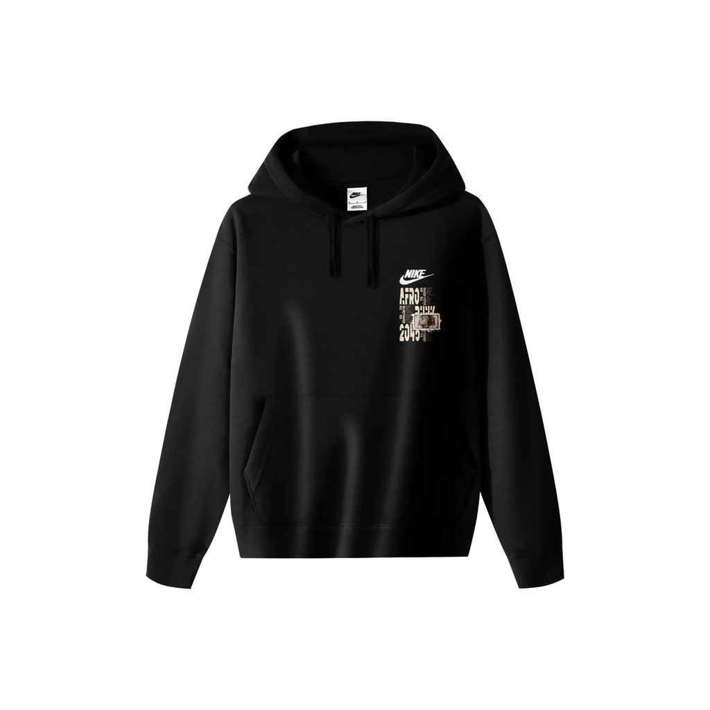 Custom Nike Sweatshirt Black featuring Fantasy World Theme