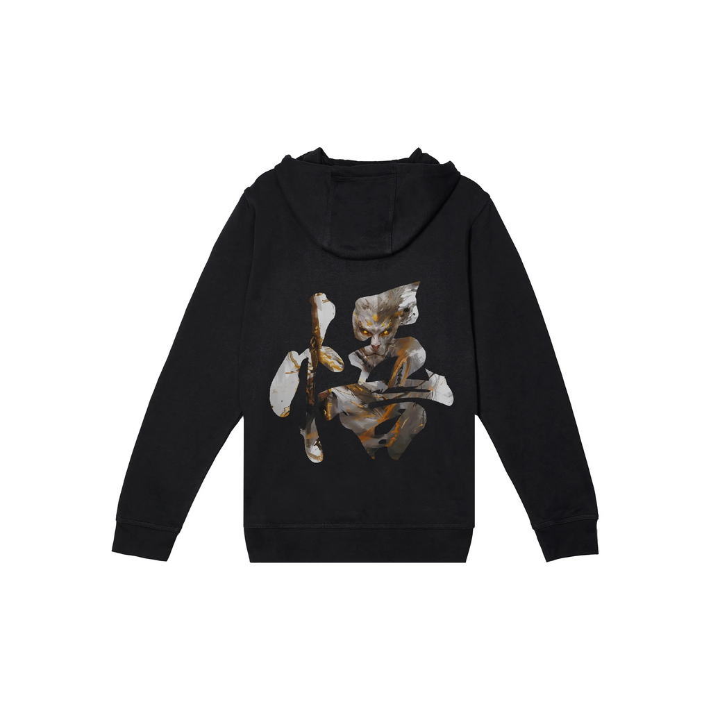 Custom Nike Sweatshirt Black With Abstract Artwork