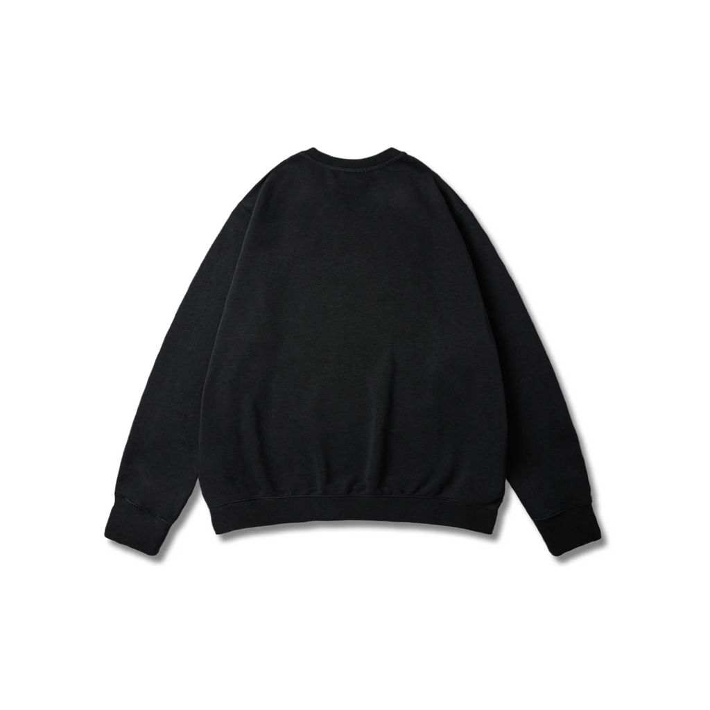 Custom Nike Sweatshirt Black With Sliver Bear Outline Design