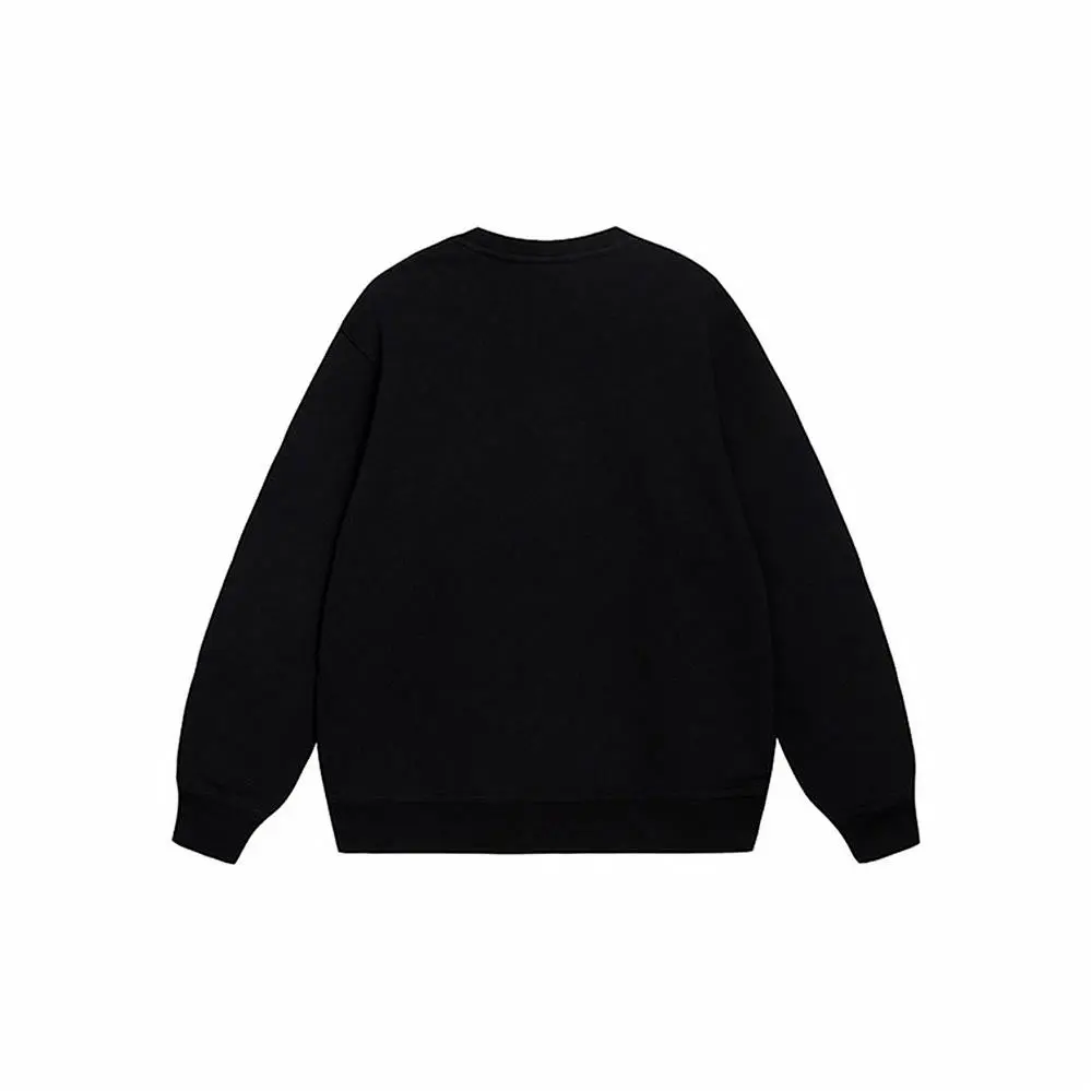 Custom Nike Sweatshirt With PAnda Pattern on Red Stripes