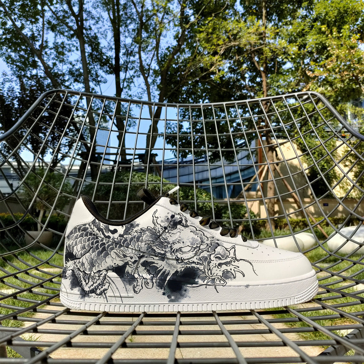 Ink Dragon Custom Air Force 1 – customasurprise